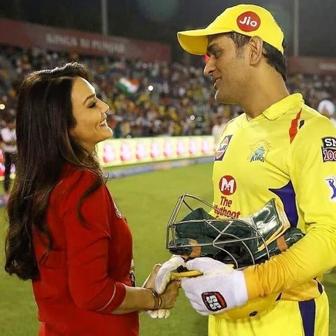 'என்னிடம் ஜாக்கிரதையாகவே இருங்கள்!' - கிண்டலாக தோனியை எச்சரித்த ப்ரீத்தி ஜிந்தா