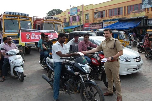 மோட்டார் விகடன் சார்பில் சாலை பாதுகாப்பு பிரசார நிகழ்ச்சி!
