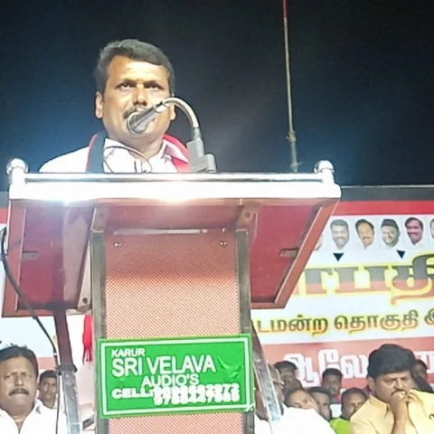 "தமிழக மக்களை பாதுகாக்கும் ஒரே தலைவர் ஸ்டாலின்தான்!" - செந்தில் பாலாஜி புகழாரம்