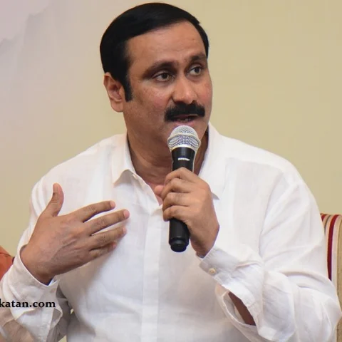 `எங்கள் தேர்தல் அறிக்கையை காப்பியடிக்காதீர்கள்’ - தி.மு.க-வை சாடும் அன்புமணி