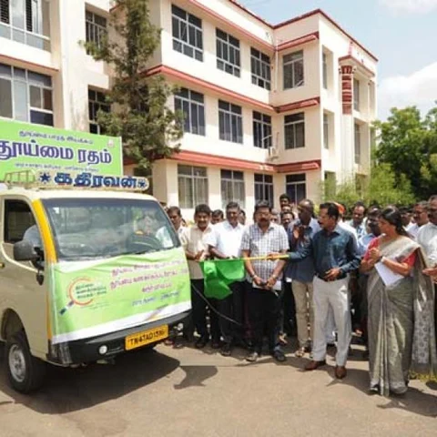 கிராமம்தோறும் தூய்மைக் கணக்கெடுக்க தூய்மை ரதம்! - மாவட்ட நிர்வாகத்தின் அசத்தல் முயற்சி