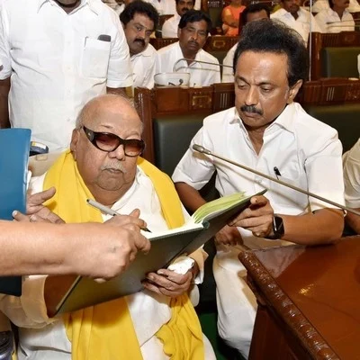 ஸ்டாலின் - கருணாநிதி