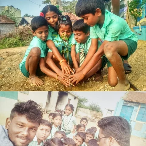 `எங்க ஓட்டு எங்கள ஏமாத்தலாம்... ஆனா, நாங்க நடப்போற மரம் ஏமாத்தாது’ - வைரலாகும் சேலஞ்சிங் கேம்!