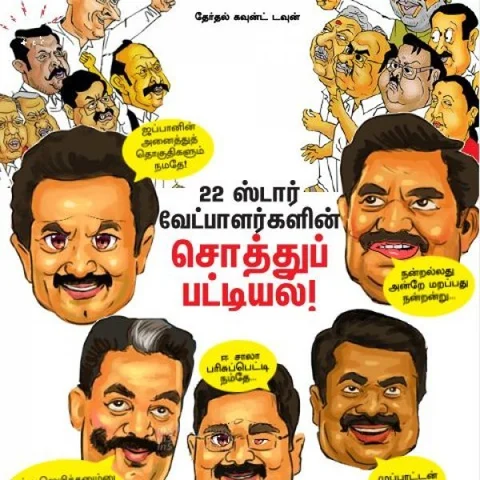 22 ஸ்டார் வேட்பாளர்களில், கோடியைத் தொடாத ஒரே லட்சாதிபதி வேட்பாளர் யார்? #VikatanInteractive