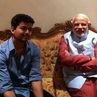 நரேந்திர மோடியை சந்தித்து பேசினார் நடிகர் விஜய்!