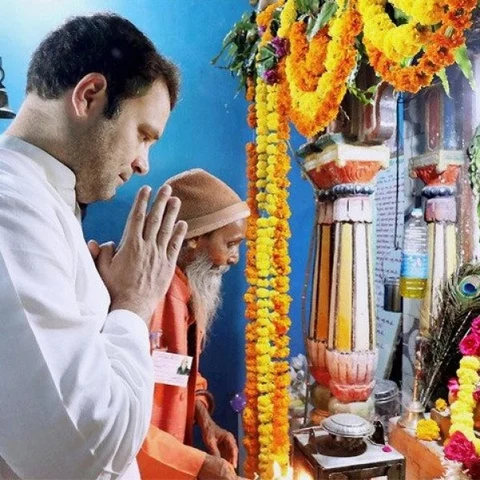 ’நான் சிவபக்தன்!’ - பா.ஜ.க-வுக்கு பதிலடிகொடுத்த ராகுல் காந்தி