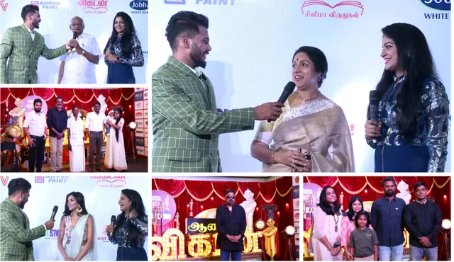பிரமாண்டமேடையில் ஆனந்த விகடன் சினிமா விருதுகள் நிகழ்ச்சி!