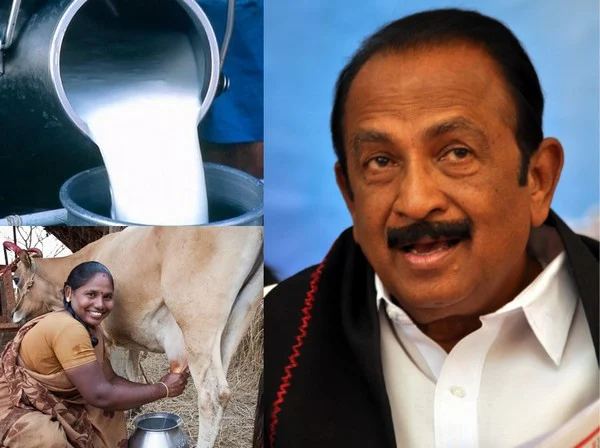 பால் கொள்முதல் விலை குறைப்பின் பின்னணி என்ன? விளக்கம் கேட்கும் வைகோ!