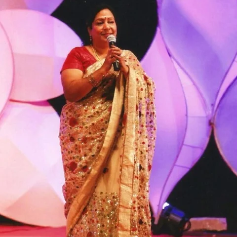 ''நந்தினி பேய்க்கு டப்பிங் பேசுனது செம காமெடி!'' - அனுராதா