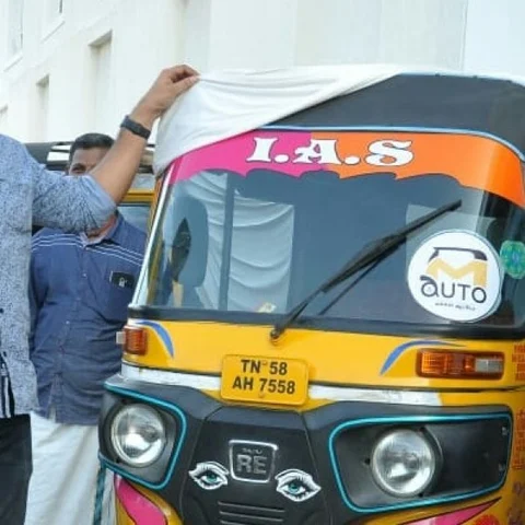 விரைவில் சுற்றுச்சூழலை பாதிக்காத க்ரீன் ஆட்டோ சேவை! அசத்தும் `மக்கள் ஆட்டோ'