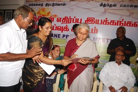 மீதேன் திட்டத்தை எதிர்த்து பெண்கள் போராட மேத்தா பட்கர் வலியுறுத்தல்!