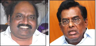 நில அபகரிப்பு: ஜெ.அன்பழகன், வீரபாண்டி ஆறுமுகம் கைது