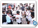 சென்னை வந்த ஆ.ராசாவுக்கு தொண்டர்களின் வரவேற்பு...