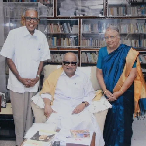 ``கருணாநிதி கற்றுத்தந்த உழைப்பு... அது கொடுத்த ஆயுள்!" - 93 வயது லட்சுமிகாந்தன் பாரதி