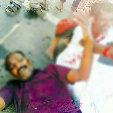 `என் மகள் உன்னோடு வாழக்கூடாது!'- காதலி கண்முன்பே காதலனை அரிவாளால் தாக்கிய தந்தை