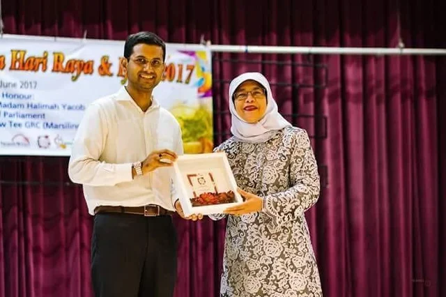 மிக இளம் வயதிலேயே சிங்கப்பூரில் எம்.பி ஆன தமிழர்!