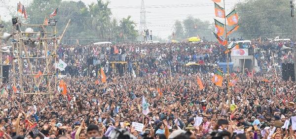 ‘எதிர்க்கட்சியினர் ஜாமீனுக்காக ஓடுகின்றனர்!’- காங்கிரஸை விமர்சித்த மோடி