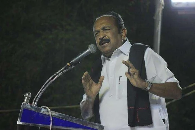 `இந்தத் தேர்தலோடு எல்லாம் முடிவுறப்போகுது'- திருப்பூரில் தகித்த வைகோ