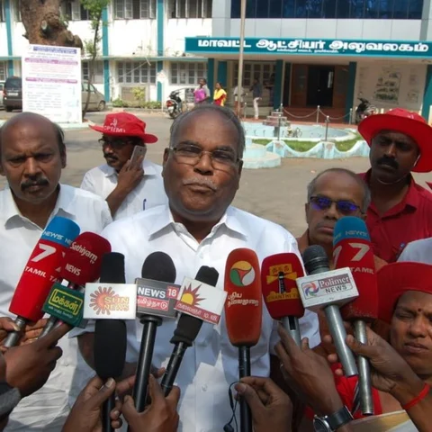 `மதச்சார்பற்ற ஆட்சி அமையும்போது ஸ்டாலின் கோரிக்கை பரிசீலிக்கப்படும்!’ - கே.பாலகிருஷ்ணன்