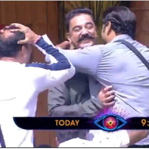 தெலுங்கு பிக் பாஸ் வீட்டுக்குள் திடீர் விசிட்! - போட்டியாளர்களுக்கு இன்ப அதிர்ச்சிகொடுத்த கமல்