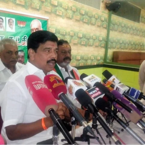 `வைகோ போலித்தனமாக பிரசாரம் செய்யக்கூடியவர்!’- பா.ஜ.க., மாநிலச் செயலாளர் கரு.நாகராஜன்