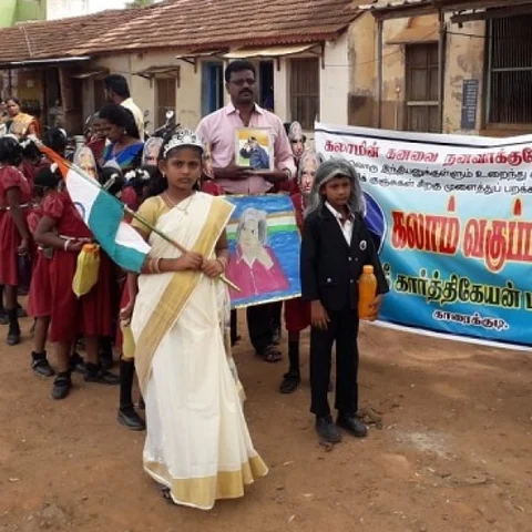 அறிவியல் சிந்தனையை வளர்க்கும் கலாம் வகுப்பறை! காரைக்குடி பள்ளி ஆச்சர்யம்