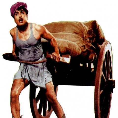 சக ஊழியர்களுக்காக கைவண்டி இழுத்த எம்.ஜி.ஆர்..! - ஒப்பனையும் ஒரிஜினலும்! எம்.ஜி.ஆர் 100 #MGR100 அத்தியாயம்-7