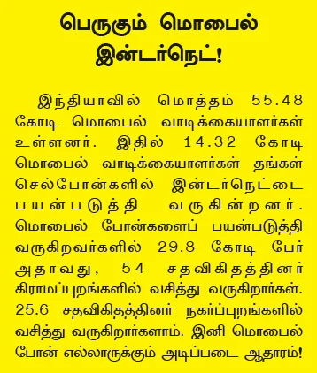 உங்கள் உயர்வு உங்கள் கையில் !