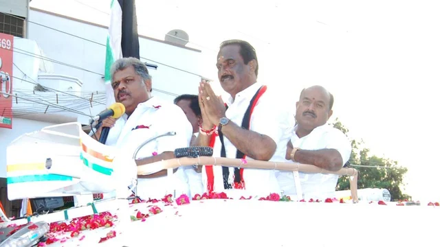 `நாடு பாதுகாப்பாக இருக்க பா.ஜ.க மீண்டும் ஆட்சிக்கு வர வேண்டும்!' - ஜி.கே வாசன் பேச்சு