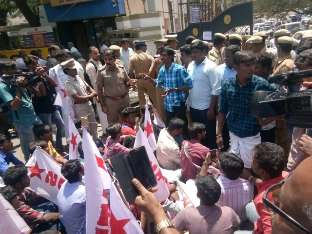 பொள்ளாச்சி விவகாரத்தில் உரிய நடவடிக்கை வேண்டும் - இந்திய மாணவர் பேரவை அமைப்பினர் கோரிக்கை