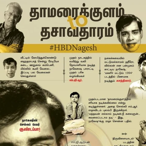 ‘தசாவதாரம்’ கடைசிநாள் ஷூட்டிங்கில் கமலிடம் நாகேஷ் என்ன சொன்னார்? #HBDNagesh