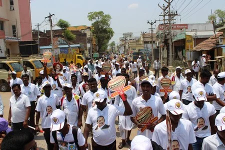 வைகோவுக்கு ஆதரவாக மறுமலர்ச்சி இணையதள நண்பர்கள் வாக்கு சேகரிப்பு!