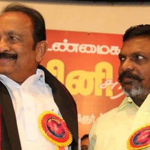 `கோபம் என்மீதா, வன்னியரசின் பதிவுக்கு விடையா?' - வைகோ-வுக்கு திருமாவளவன் கேள்வி