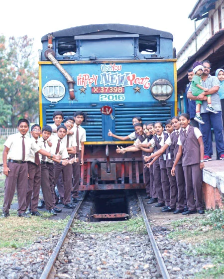 குயிலாக இசைக்கும் மலைராணி ரயில்!