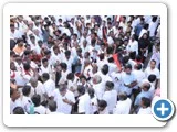 சென்னை வந்த ஆ.ராசாவுக்கு தொண்டர்களின் வரவேற்பு...