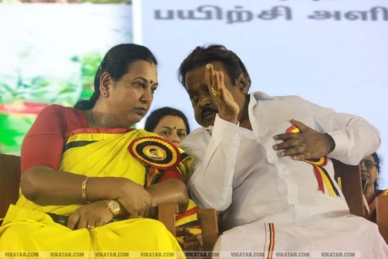 விஜயகாந்த் பேசுவது ஏன் புரியவில்லை தெரியுமா..? விளக்கிய பிரேமலதா!