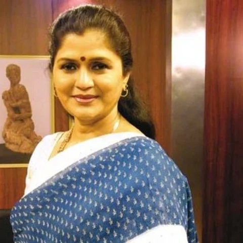 ``கலைமாமணி விருதை முதல்வருக்கு காணிக்கையாக்குகிறேன்!" - நிர்மலா பெரியசாமி