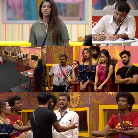 உப்புக்குச் சப்பாணி... குரங்கு மூஞ்சி... ஹிட்லர்..! பிக்பாஸ் பஞ்சாயத்துப் பரிதாபங்கள் #BiggBossTamil2