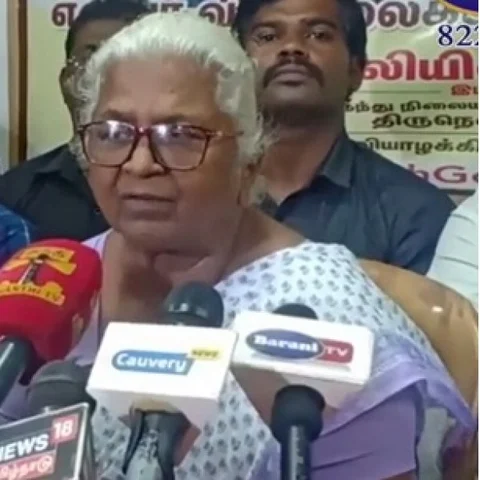 `சிறையில் நளினி-முருகன் உண்ணாவிரதம் ஏன் தெரியுமா?' - அற்புதம் அம்மாள் வெளியிட்ட தகவல்