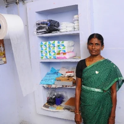 ஹெர்பல் நாப்கின்... திருச்சி வள்ளியின் ஆச்சரிய கண்டுபிடிப்பு!