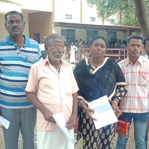‘வேலை கொடுங்க... இல்லை எங்க நிலத்தைக் கொடுங்க!’ - 38 ஆண்டுகளாகப் பெல் நிறுவனத்திடம் போராடும் ஏழு பேர்