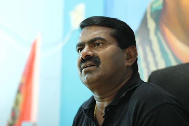 சின்னத்தம்பி யானையால் யாருக்கும் பாதிப்பு இல்லை - திருப்பூரில் சீமான் கருத்து