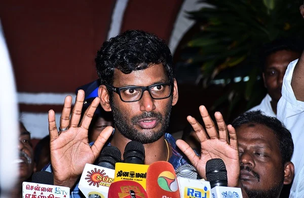 ஹார்வேர்டு பல்கலைகழகத்தில் தமிழ் இருக்கை அமைக்க ரூ.10 லட்சம் நிதியுதவி! - நடிகர் விஷால் அறிவிப்பு