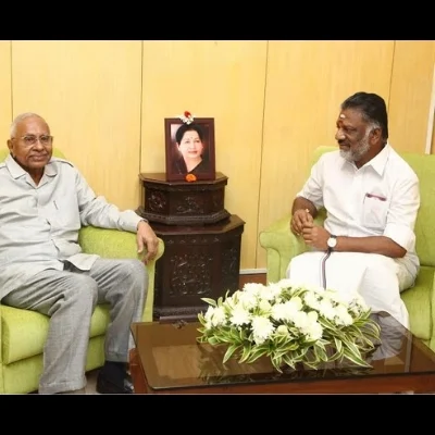 முதல்வர் ஓ.பி.எஸ்.- ராம மோகன ராவ் சந்திப்பு!