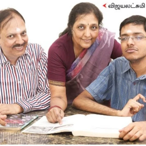 ''காது கேளாத, வாய் பேசமுடியாத மகனை பிஹெச்.டி படிக்க வெச்சேன்!" 'சூப்பர் மாம்' விஜயலட்சுமி #CelebrateMotherhood #SuperMom