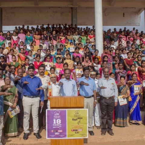`நேர்மையான வாக்குப்பதிவு’ - தஞ்சையில் மொய்விருந்து மூலம் நடத்தப்பட்ட தேர்தல் விழிப்புணர்வு