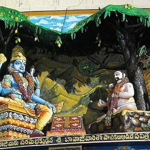 பாவாஜிக்காக யானையாக வந்த திருப்பதி பெருமாள்!