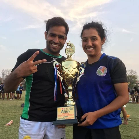 திருமண வாழ்வில் இணையும் இந்திய ரக்பீ அணிகளின் கேப்டன்கள்!