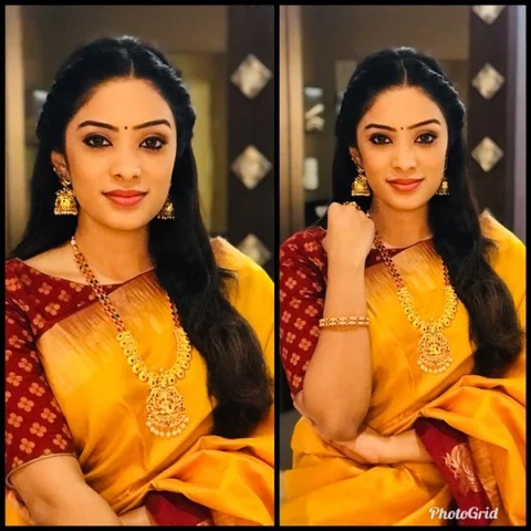 “நாடு கடந்துவந்து ஆங்கரிங் பண்றதுக்கு காரணம் காதல் கணவர்!” வீஜே தியா மேனன்