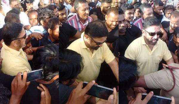 மதுரையில் நடிகர் சிவகார்த்திகேயன் மீது கமல் ரசிகர்கள் தாக்குதலால் பரபரப்பு! (வீடியோ)